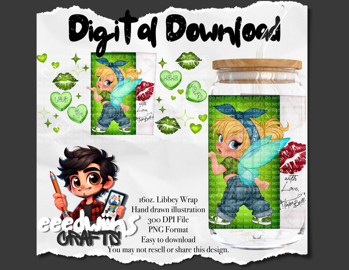 16OZ DIGITAL DESIGN - 505