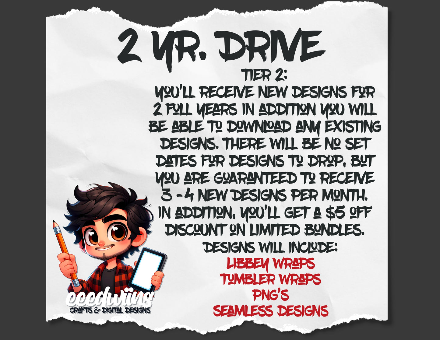 TIER 2 DRIVE. 2 YR. DRIVE