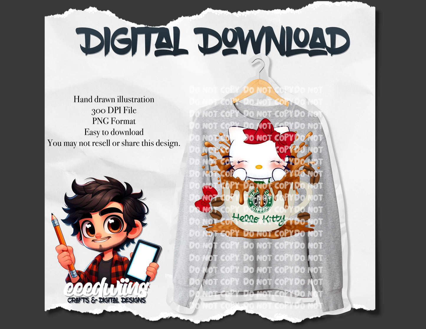 HK SB SHIRT. DIGITAL DOWNLOAD