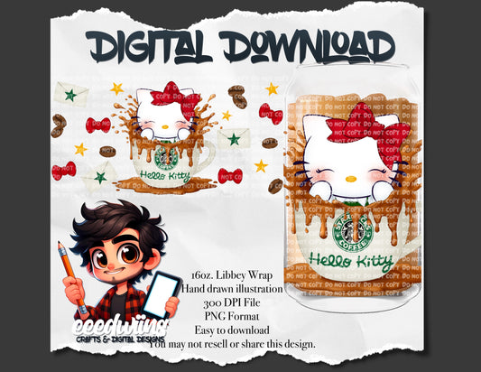 16OZ DIGITAL DESIGN - HK SB