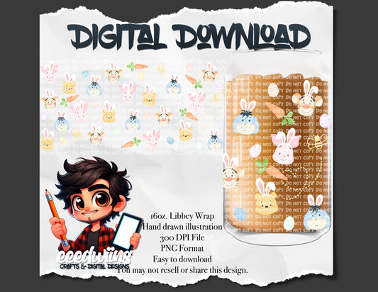 16OZ DIGITAL DESIGN - EASTER 2