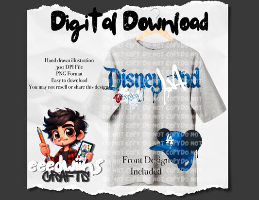 BLUE BASEBALL PNG DESIGN. DIGITAL DOWNLOAD